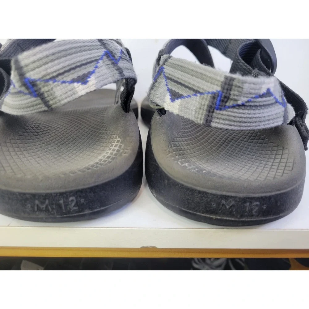 Chaco Mens Z Cloud‎ Sandals Maze Slate Size 12 Mens Outdoors Hiking Straps  Boat